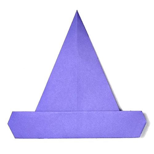 Origami Easy Origami Witch Hat, the finished model