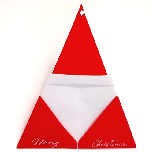 Origami santa