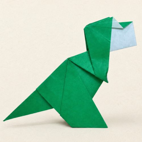 Origami t rex
