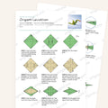 Origami Leviathan Printable Instructions, a printable PDF of step-by-step origami folding diagrams