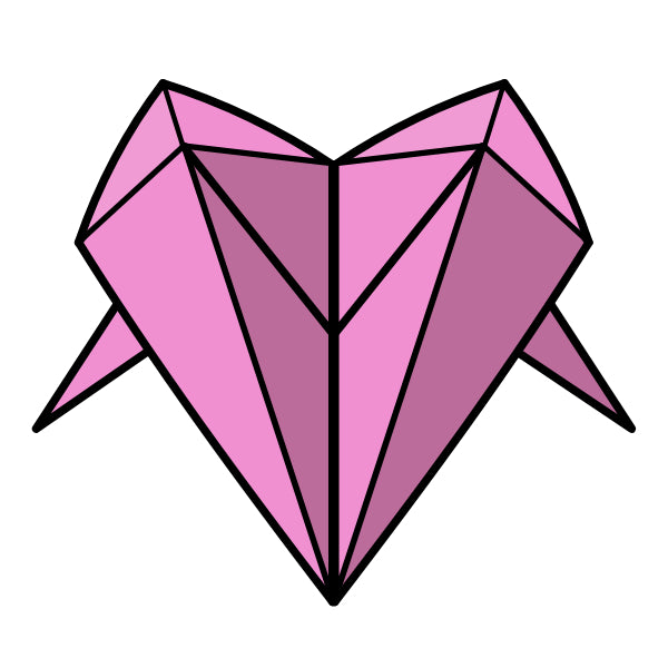 crystal heart completed diagram