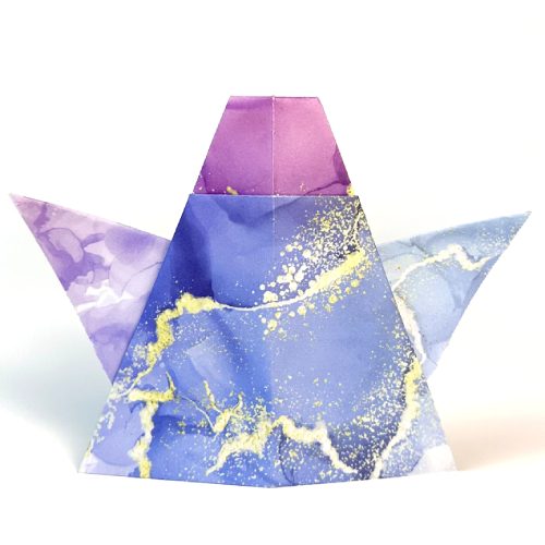 Origami Angel, the finished model