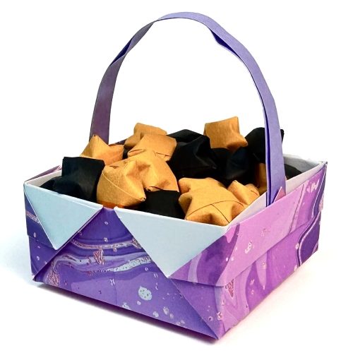 Origami Basket, the finished model