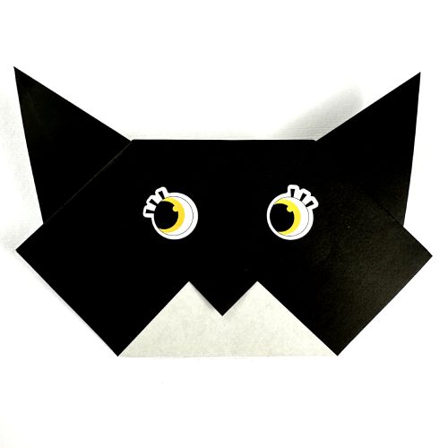 Origami Easy Origami Cat Face, the finished model