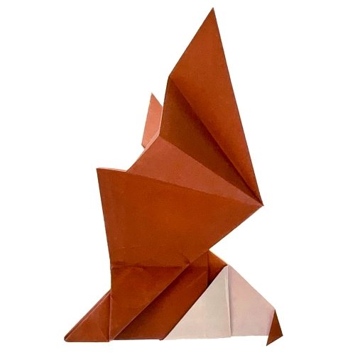 Origami Eagle, the finished model