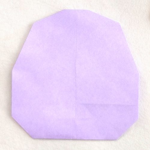 Origami Easter Egg, the finished model