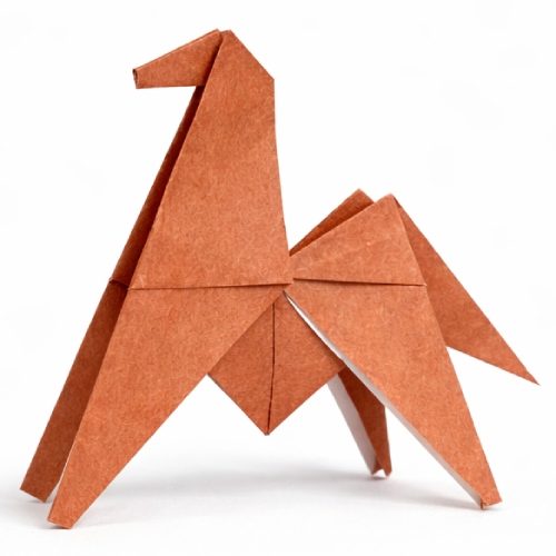 Origami Easy Origami Horse, the finished model