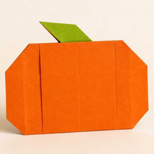 Origami Pumpkin, the finished model