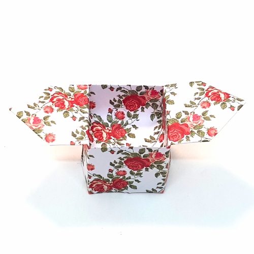Origami Sanbo Box, the finished model
