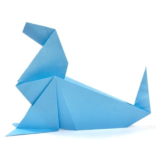 Origami Easy Origami Seal, the finished model