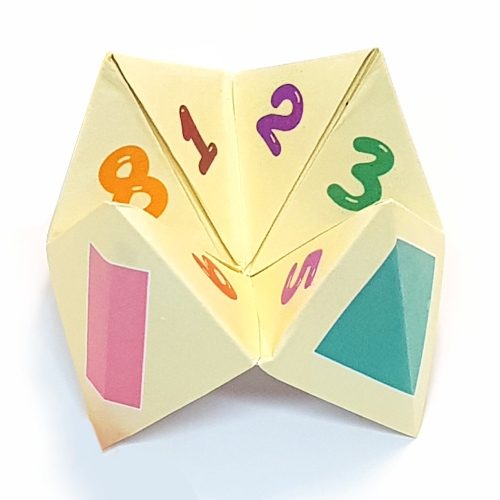 Origami Paper Fortune Teller, the finished model