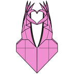 heart hand sign completed diagram
