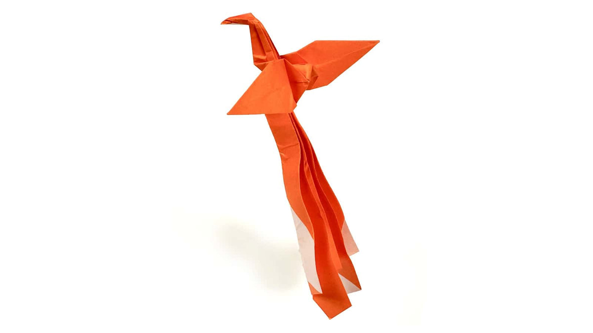 Origami Phoenix, the finished model
